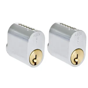 ASSA ABLOY Sylinder 1301N 2 Eins með 5 lyklum