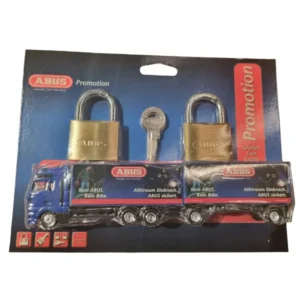 ABUS Hengilás 40mm 2 eins Messing+bíll