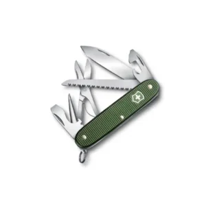 Victorinox sérútgáfa Wanger Farmer X Alox sagskæri græn svissnesk áli