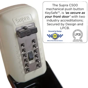 SUPRA Lyklabox KeySafe P500 Öryggis